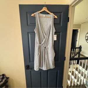 Gray Sleeveless Dress